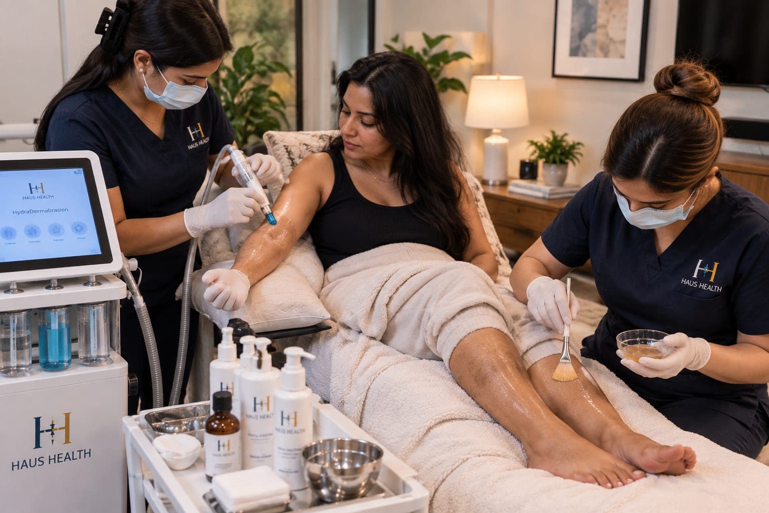 Tan and sun-damage repair treatment